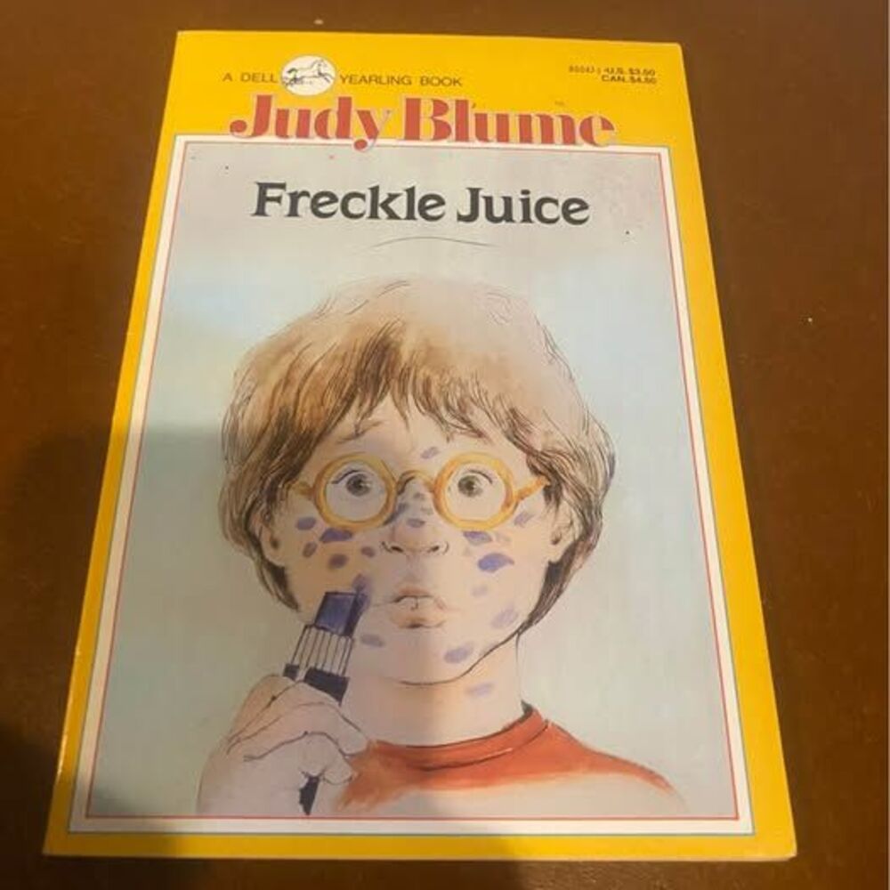 VTG Paperback “Freckle Juice” by Judy Blume